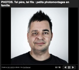 Père et fils : Denis, 53 ans, et William, 28 ans. (Ulric Collette)